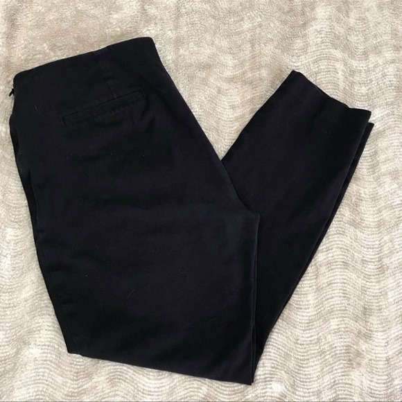 CABI Pencil Slacks Side Zip Black Size 4 #5174 LIKE NEW - Picture 2 of 7